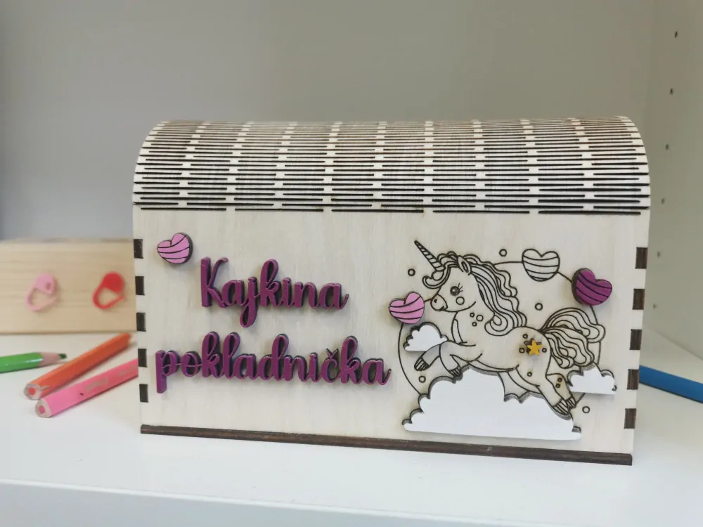 Pokladnička - jednorožec