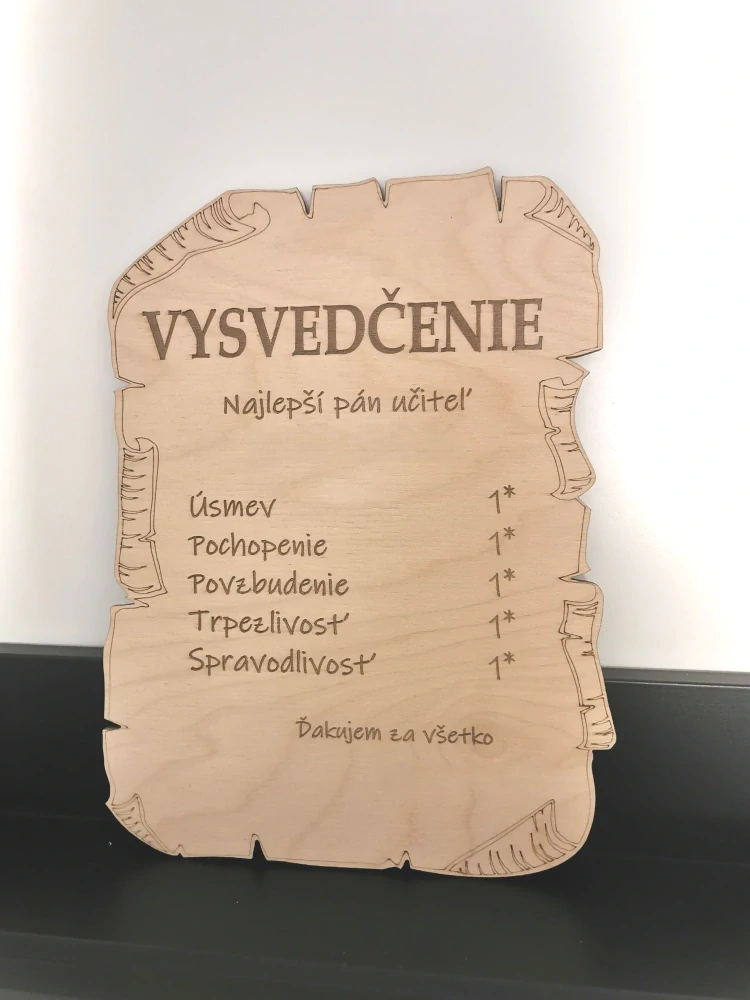 Vysvedčenie